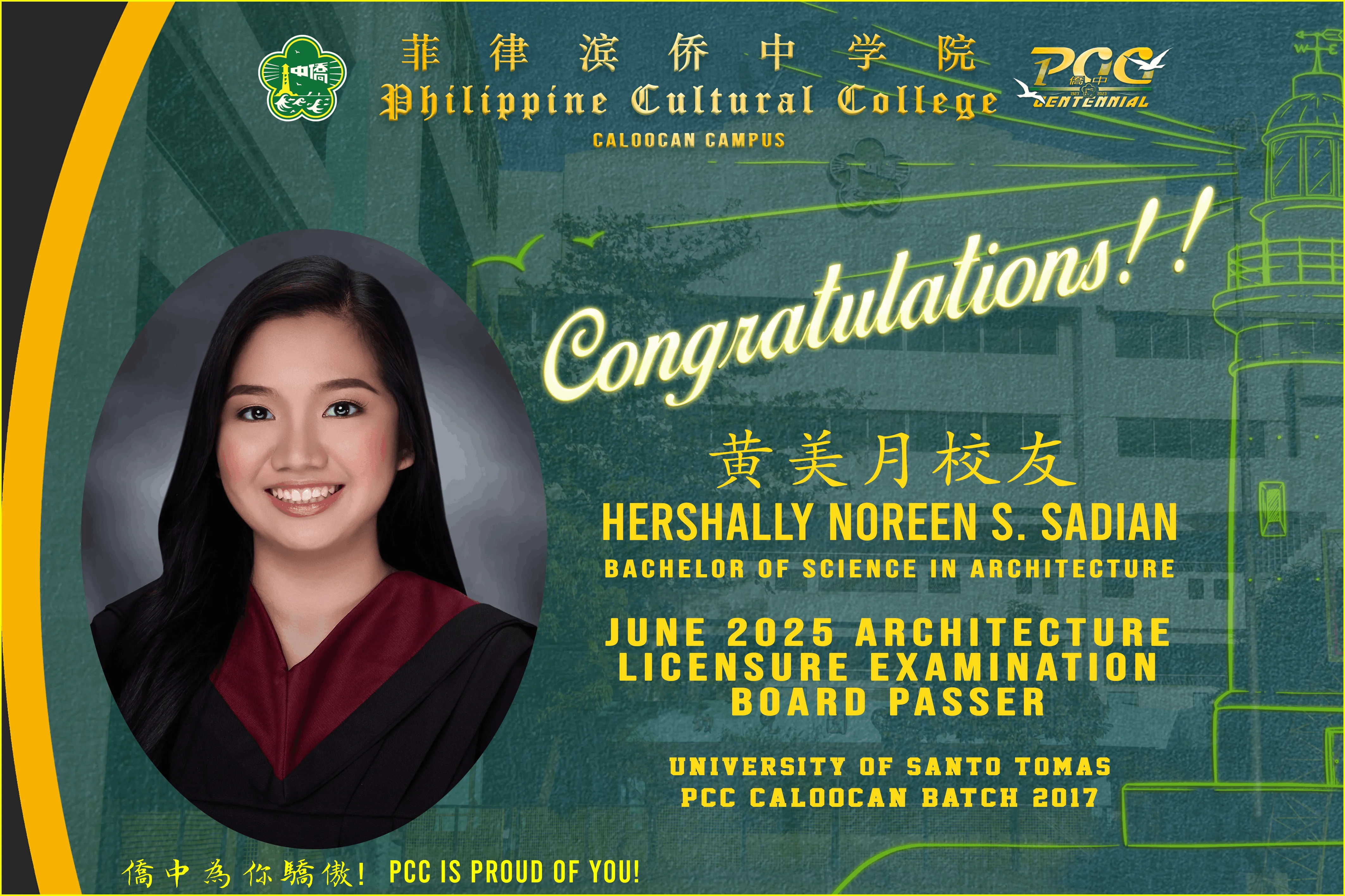 Architecture Licensure Examination Board Passer - University of Santo Tomas